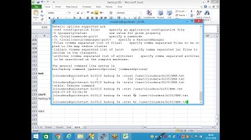 HDFS commands part 3 and mapreduce