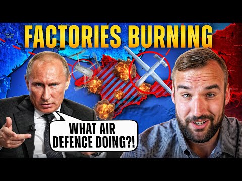 Russian Factories Are Burned Down En Masse By Ukrainian Drones | Ukraine War Update