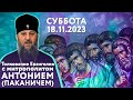 Толкование Евангелия с митр. Антонием (Паканичем). Суббота, 18 ноября 2023 года.