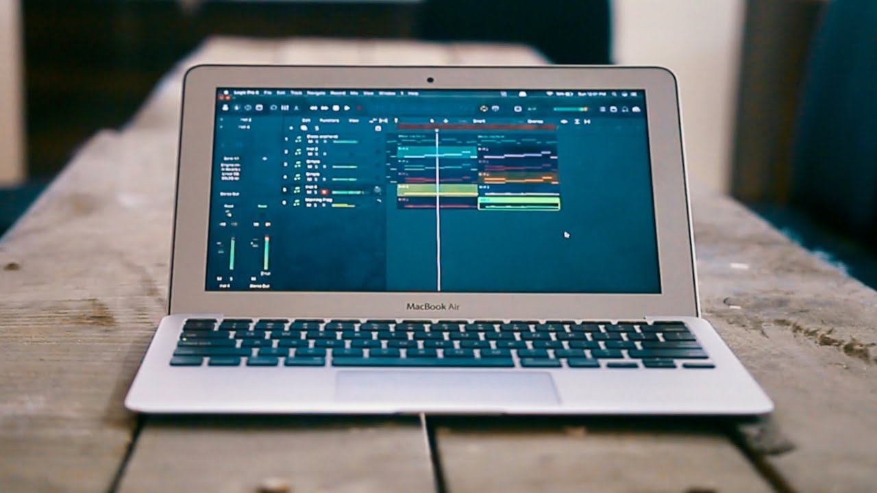 making music on a mac laptop