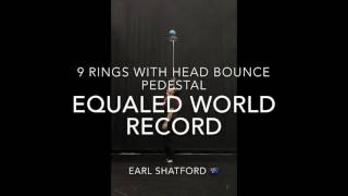 Earl Shatford - 9 rings with Ball bounce on Pedestal (Borzykine)