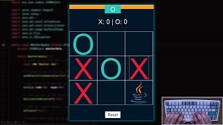 ASMR Programming - Tic Tac Toe Game - Java Beginner Project screenshot 3