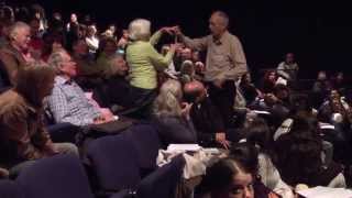 Richard Robinson Works The Crowd