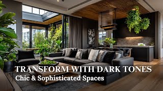 Dark & Moody House Interior   Dramatic Color Palettes & Sophisticated Modern Styling