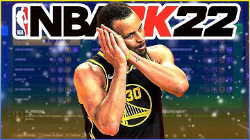 BEST STEPH CURRY BUILD 2K22 NEXT GEN (111 BADGES FINISHING, SHOOTING, PLAYMAKING, AND DEFENSE)