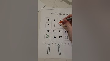 Addition Tic Tac Toe