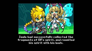Mighty Gunvolt Burst - Joule Cinematics & Final Boss Fight