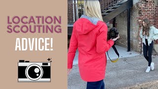 Senior Photography - Behind The Scenes - Location Scouting
