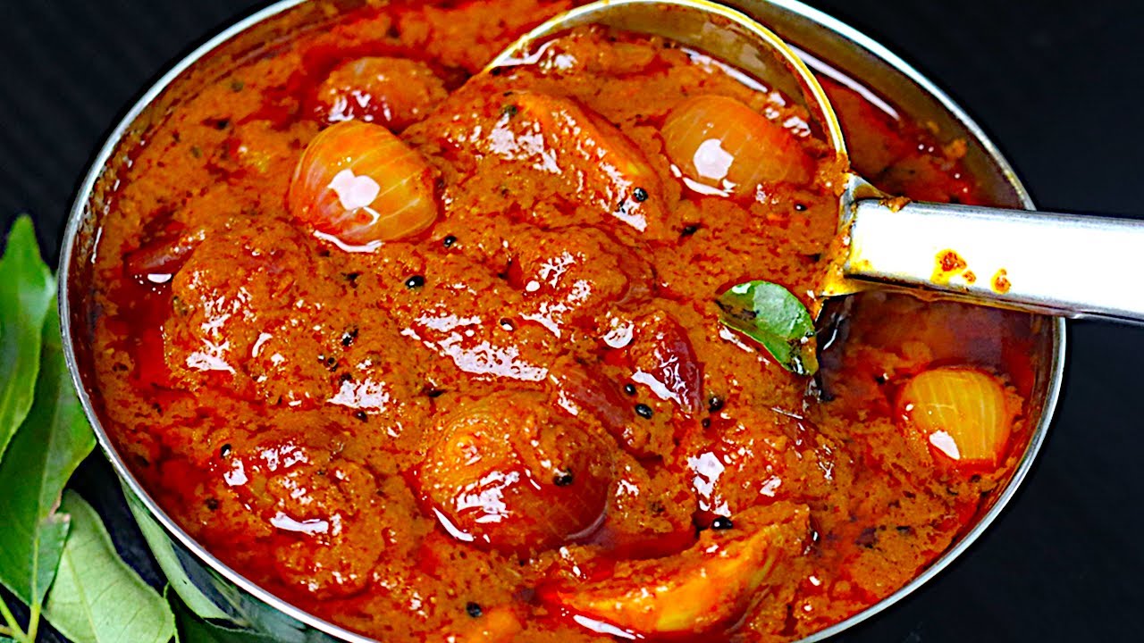 Как приготовить вкусное карри за 10 минут 😋 | кара куламбу на тамильском | венгая куламбу на тами...