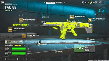 144 KILLS ☢️ NEW NO RECOIL "TAQ 56" CLASS in MW2! (Best TAQ 56 Class Setup) - Modern Warfare 2