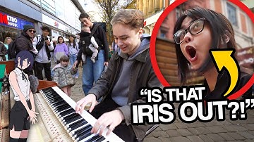 I Played IRIS OUT on Piano In Public! (Chainsaw Man)