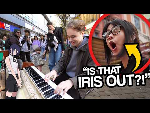 I Played IRIS OUT On Piano In Public Chainsaw Man