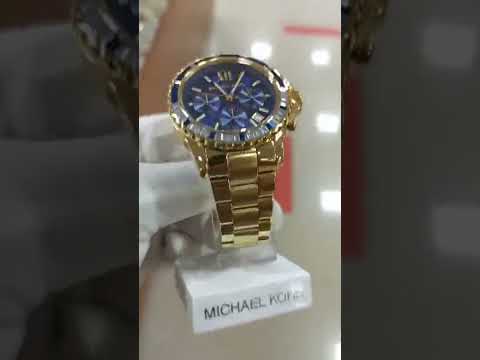 Relógio cronógrafo de aço inoxidável Michael Kors Everest Everest