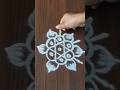 fast and simple rangoli#shortvideo #trending