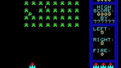 Modified ZX Galaxian game with support for the ZONX-81 and Chroma-81