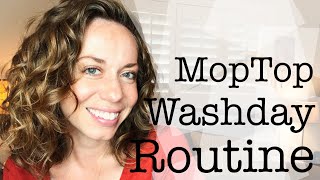 DEMO: My MopTop washday routine | Alyson Lupo