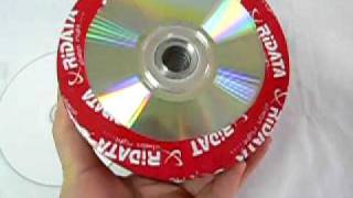 Ritek Ridata White Inkjet HUB Printable A Grade 52X CD-R Media 700MB 80Min Blank CDR Disc (Retail)