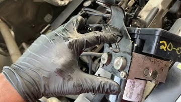 2009 Ford Escape ABS Module Replacement