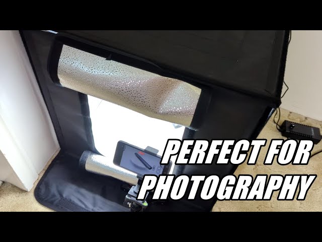 Best tool for studio product photography? Get a light box! - YouTube