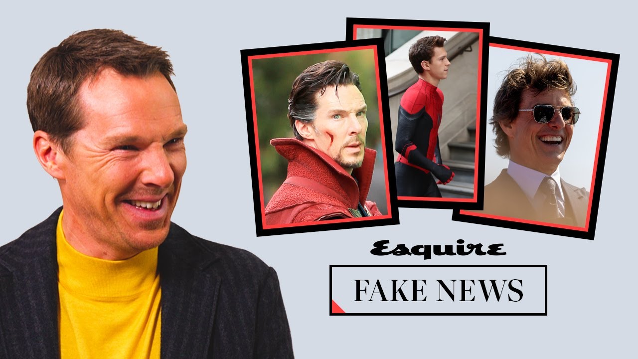 Benedict Cumberbatch Cracks Out Joker Impression & Addresses Tom Cruise Marvel Rumours | FAKE NEWS
