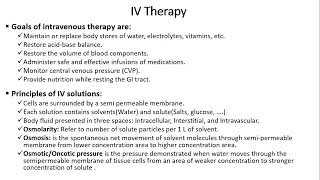 IV therapy for nurses