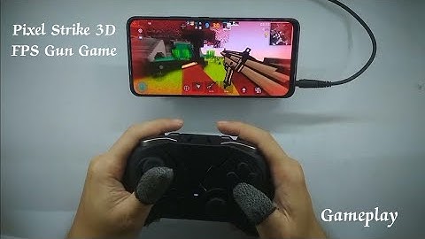 Pixel Strike 3D-FPS Gun Game | Gyro Aiming | Flydigi Apex 2 Controller | HandCam Gameplay