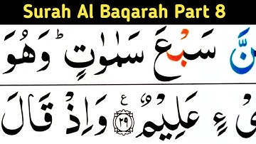 سوره بقره قسمت هشتم/ سوره بقره آیه 30 تا آیه 33/سوره بقره/در خانه به راحتی قرآن را بیاموزید