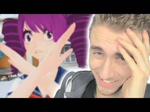 JE RÉAGIS AUX MMD YANDERE SIMULATOR !