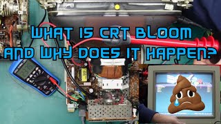 Famous Commodore 1084 CRT monitors: bad flybacks and blooming Wealth