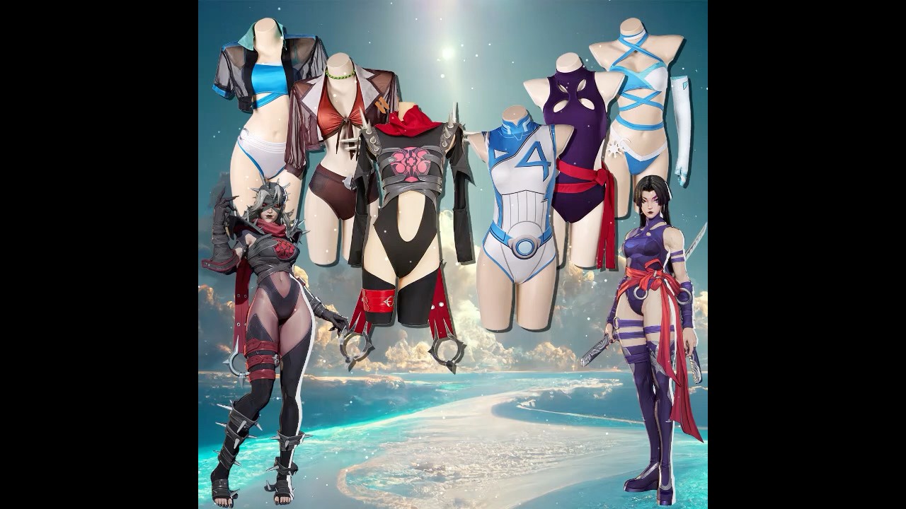 Psylocke Swimsui #anime #game #fyp #psylocke #squirrelgirl #lunasnow #costume #cosplay #cosplayer