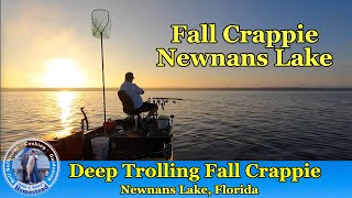 Deep Trolling with Spider Rigging for Fall Crappie at Newnans Lake, Florida