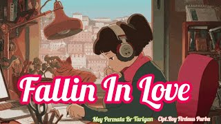 Fallin In Love - Mey Permata Br Tarigan | Cipt. Roy Firdaus Purba || Lyrics 