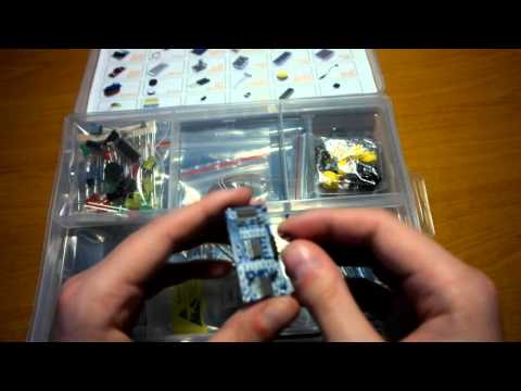 Unboxing Arduino Starter Kit \ Распаковка и обзор набора Ардуино для начинающих