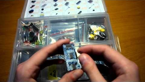 Unboxing Arduino Starter Kit \ Распаковка и обзор набора Ардуино для начинающих