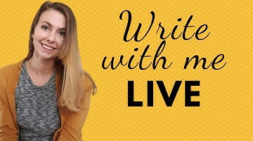 WRITE WITH ME LIVE - write a Medium blog post with me!