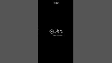 قال ربِ اشرح لي صدري | كرومات شاشة سوداء القران الكريم | القارئ محمد ايوب