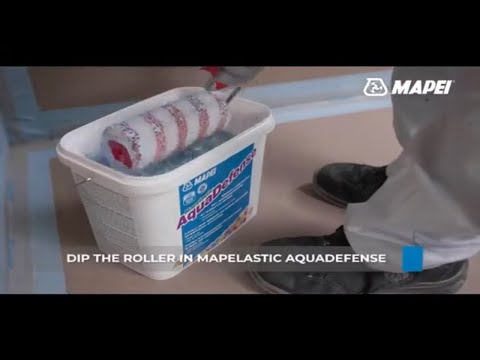 Mapei Aqua Defense Application