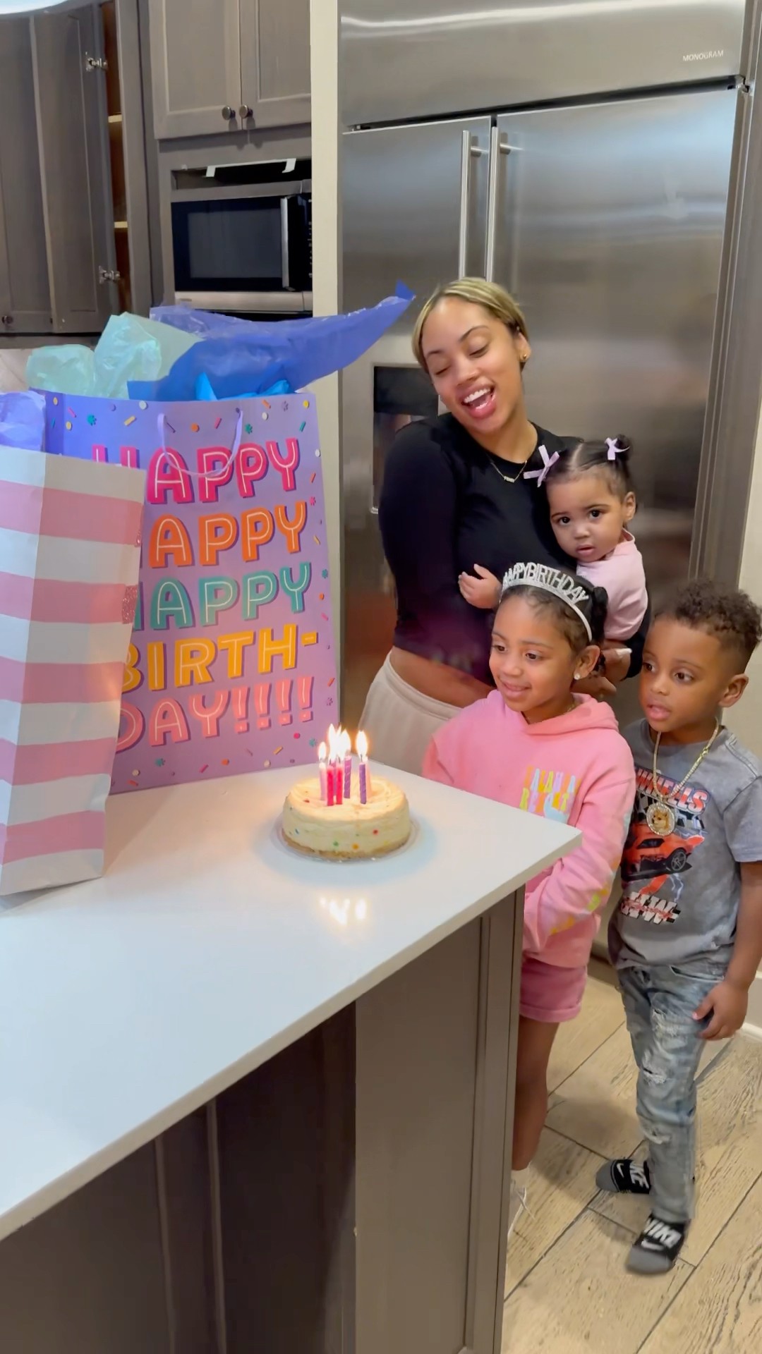 Creepy eyes took Londyn birthday cake #shorts