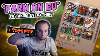 INSANE FARM ON EUROPE SERVER 🤩 Albion Online PVP