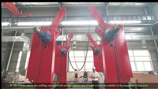 Chain Type Turning Over Flipping Positioner Machine for Steel Profiles#weldingpositioner