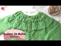 Suéter de Buho  - 4 a 5 años (PARTE 1 de 2)