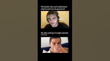 Why Hackers Can’t See Your Password! 🤣 | Cyber Awareness Short #Cybersecurity#PasswordSafety