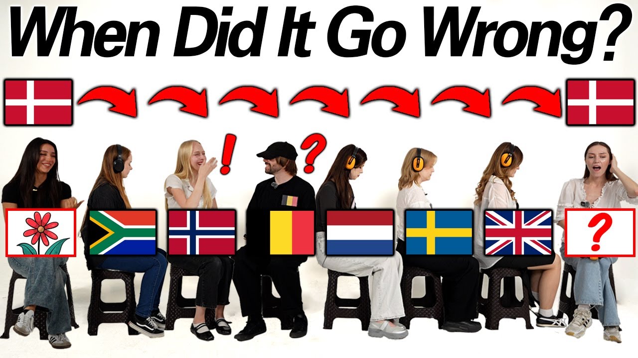 Как звучит датский язык для тех, кто не говорит по-датски? Когда всё пошло не так?