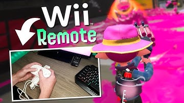 Playing Splatoon 2 with a Wii Remote