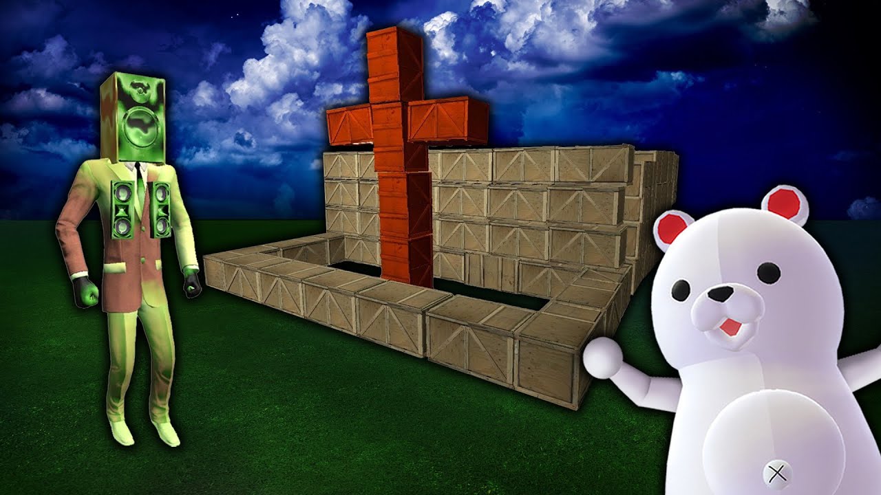 สร้างบ้านเอาชีวิตรอด SpeakerMan ซอมบี้