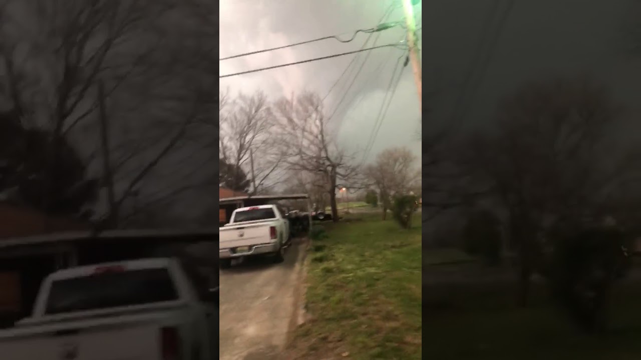 Tornado footage from Falkville, Alabama YouTube