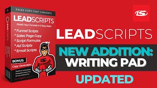 How To Finish your Sales Funnels in a Few Clicks - Funnel Scripts copy generators, LeadScripts