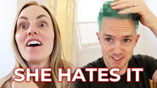 SHOCKING Birthday Surprise! I Colored My Hair and She HATES IT