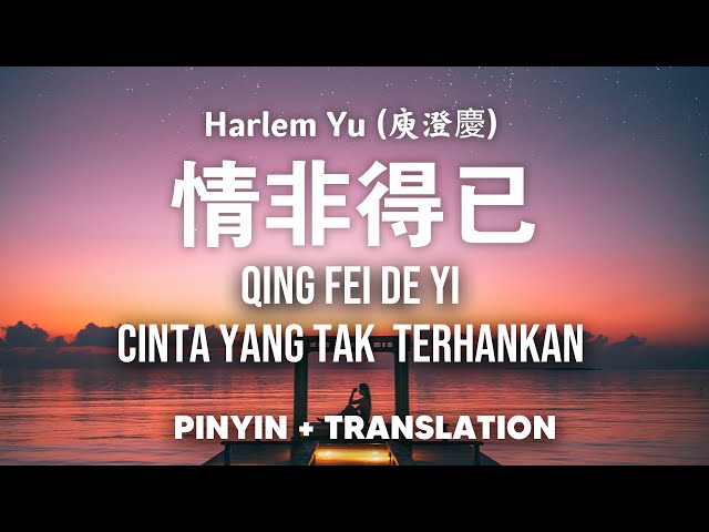 情非得已 Qing Fei De Yi - 庾澄慶 Harlem Yu [Pinyin + Translate] class=