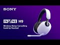 Sony inzone h9 wireless noise cancelling gaming headset official product